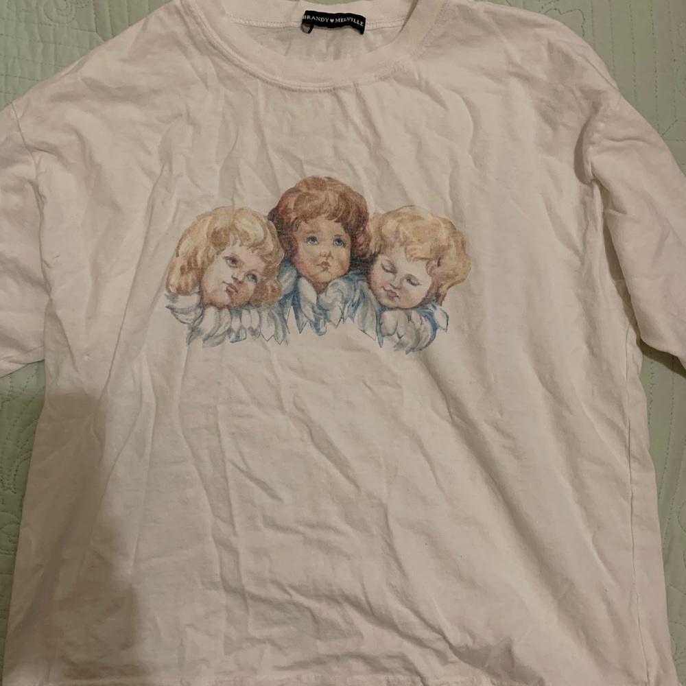 Brandy Melville angels T shirt